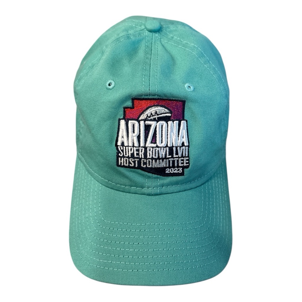 Arizona Super Bowl LVII Host Committee 2023 Teal Baseball Cap